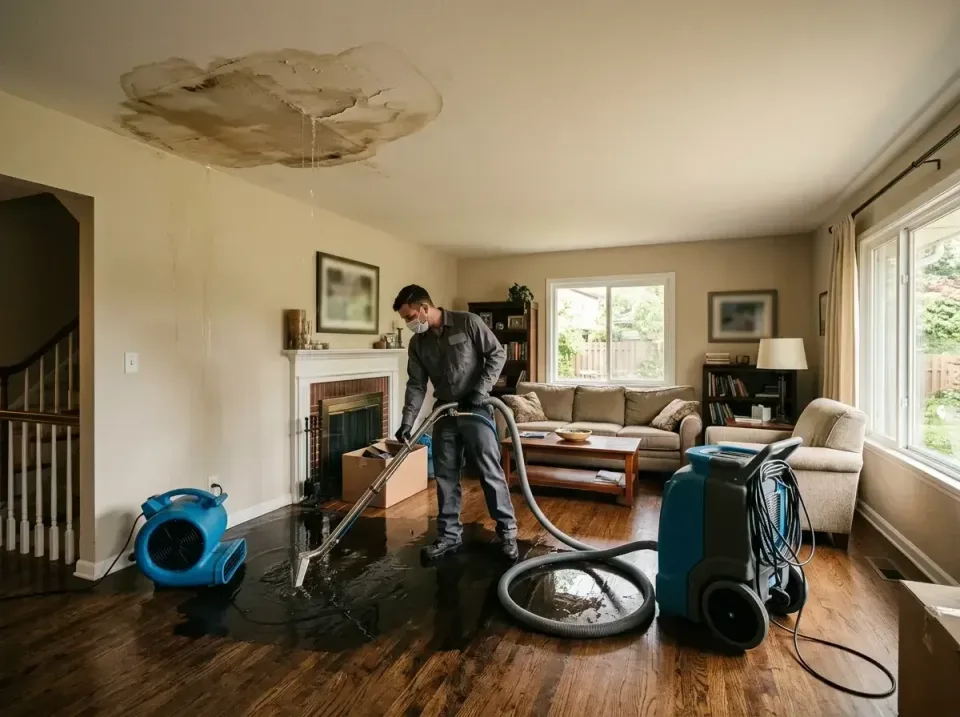 attic-pipe-burst-ceiling-drip-008 — frequently asked questions, Water Damage Restoration & Carpet Care in Trion, GA
